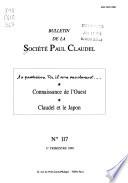 Bulletin de la Société Paul Claudel