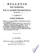 Bulletin de la Société philomathique de Paris