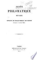 Bulletin de la Société philomathique de Paris