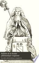 Bulletin de la Société philomatique vosgienne