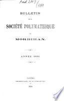 Bulletin de la Société Polymathique du Morbihan