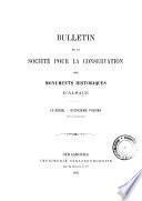 Bulletin de la Société pour la conservation des monuments historiques d'Alsace
