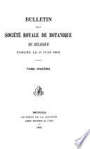 Bulletin de la Société royale de botanique de Belgique