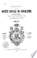 Bulletin de la Société Royale de Géographie d'Anvers