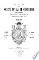 Bulletin de la Société Royale de Géographie d'Anvers