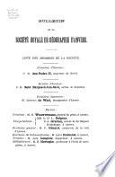 Bulletin de la Société royale de géographie d'Anvers