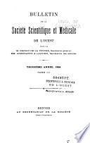 Bulletin de la Société scientifique et médicale de l'Ouest