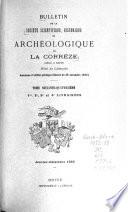 Bulletin de la Société scientifique, historique et archéologique de la Corrèze