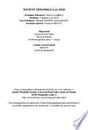 Bulletin de la Société Théophile Gautier