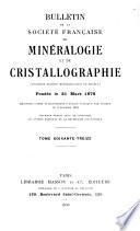 Bulletin de Minéralogie