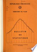 Bulletin de statistique - Direction générale de la documentation et de la statistique générale