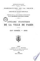 Bulletin de statistique municipale - Ville de Paris