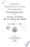 Bulletin de statistique municipale - Ville de Paris