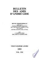 Bulletin des amis d'André Gide