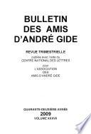 Bulletin des amis d'André Gide