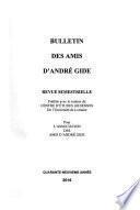 Bulletin des amis d'André Gide