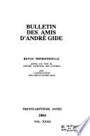 Bulletin des amis d'André Gide