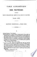 Bulletin des arrêts de la Cour de cassation