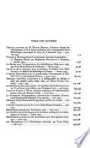 Bulletin des bibliothèques de France
