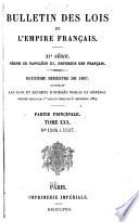Bulletin des lois de la République française