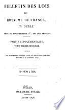 Bulletin des lois de la République française