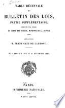 Bulletin des lois de la République française