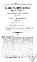 Bulletin des lois de la République française