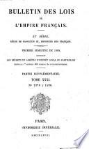 Bulletin des lois de la République française