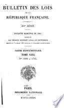 Bulletin des lois de la République française