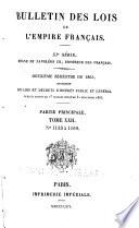 Bulletin des lois
