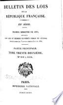 Bulletin des lois