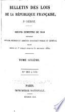 Bulletin des lois