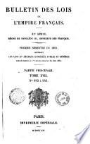 Bulletin des lois. Partie principale