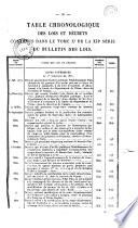 Bulletin des lois. Partie principale