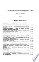 Bulletin des sciences mathématiques