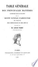 Bulletin des séances de la Société impériale et centrale d'agriculture