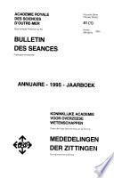 Bulletin des séances