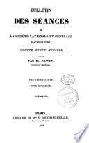Bulletin des séances