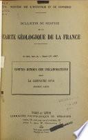 Bulletin des services de la carte géologique de la France et des topographies souterraines