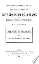 Bulletin des Services de la carte géologique de la France et des topographies souterraines