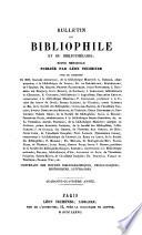Bulletin du bibliophile et du bibliothécaire