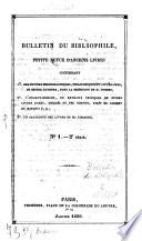 Bulletin du bibliophile