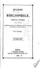 Bulletin du bibliophile