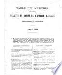 Bulletin du Comité de l'Afrique française