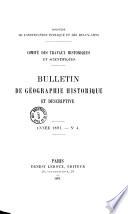 Bulletin du comité des travaux historiques et scientifiques