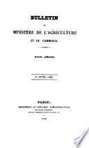 Bulletin du Ministère de l'Agriculture et du Commerce