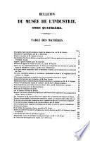 Bulletin du Musée de l'industrie