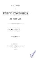 Bulletin du Musée océanographique de Monaco
