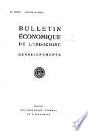 Bulletin économique de l'Indochine