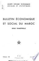 Bulletin économique et social du Maroc